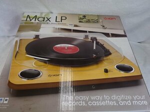 ★ジャンク★ION AUDIO MAX LP レコードプレーヤー