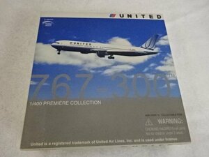 ★ジャンク★DRAGON WINGS UNITED BOEING 767-300 1/400 PREMIERE COLLECTION