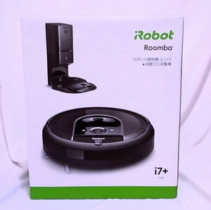 [ unused!] roomba i7+ robot vacuum cleaner + automatic litter collection machine iRobot Roomba i755060 unused . cleaning robot clean base attaching 