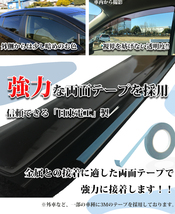 ホンダ N-ONE NONE JG1 JG2 JG3 JG4 ドアバイザー サイドバイザー 自動車バイザー アクリルバイザー_画像8