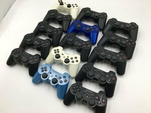 ♪▲【SONY ソニー】PS3ワイヤレスコントローラー 15点セット CECHZC2J 他 まとめ売り 0401 6