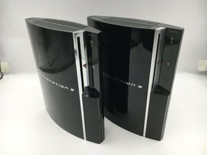 ♪▲【SONY ソニー】PS3 PlayStation3 60/80GB 2点セット CECHA00 CECHL00 まとめ売り 0401 2