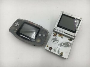 ♪▲【Nintendo ニンテンドー】ゲームボーイアドバンス/SP 2点セット AGB-001/AGS-001 まとめ売り 0403 7