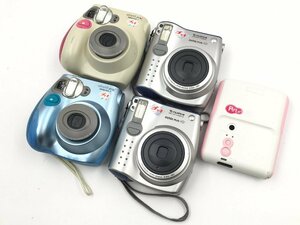 ♪▲【FUJIFILM フジフィルム】Cheki インスタントカメラ モバイルプリンター 5点セット instax mini7 他 まとめ売り 0404 8