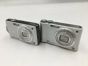 ♪▲【Panasonic パナソニック】コンパクトデジタルカメラ 2点セット DMC-FX700/ZX1 まとめ売り 0405 8