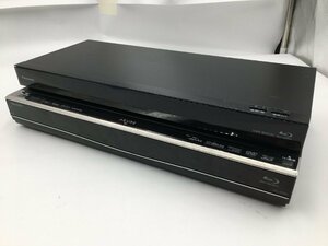 ♪▲【Panasonic/SHARP 2018/2014年製】ブルーレイディスクレコーダー 500GB 2点セット DMR-BRS530/BD-W560 まとめ売り 0408 1