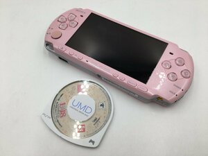 ♪▲【SONY ソニー】PSP PlayStation Portable AKEB48仕様 本体/ゲームソフト 2点セット PSP-3000 まとめ売り 0408 7