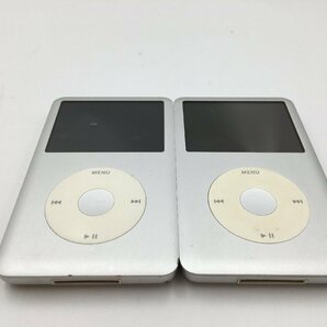 ♪▲【Apple アップル】iPod Classic MB562J PB562J 120GB 2点セット まとめ売り 0409 9の画像1