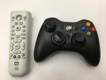 ♪▲【Microsoft マイクロソフト】XBOX360S 本体/コントローラー/リモコン 3点セット 1439 他 まとめ売り 0410 2_画像5