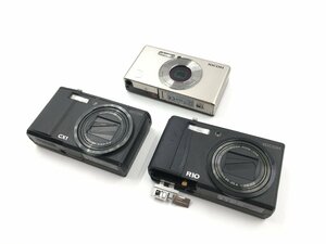 ♪▲【RICOH リコー】コンパクトデジタルカメラ 3点セット CX1/PX/R10 まとめ売り 0410 8