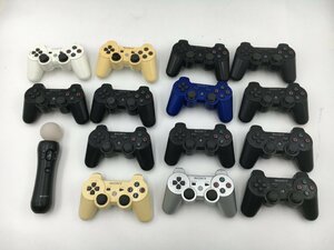 ♪▲【SONY ソニー】PS3 ワイヤレスコントローラー/モーションコントローラー 15点セット CECHZC1J 他 まとめ売り 0411 6