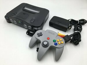 ♪▲【Nintendo ニンテンドー】NINTENDO 64 本体/周辺機器 4点セット NUS-001(JPN) 他 まとめ売り 0415 2