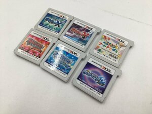 ♪▲【Nintendo ニンテンドー】3DSゲームソフト ポケットモンスターシリーズ オメガルビー 他 6点セット まとめ売り 0415 16