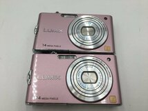 ♪▲【Panasonic パナソニック】コンパクトデジタルカメラ 2点セット DMC-FX66 まとめ売り 0415 8_画像2