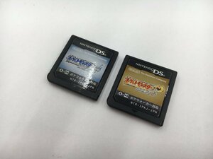 ♪▲【Nintendo】DSゲームソフト ポケットモンスター ハートゴールド/ソウルシルバー 2点セット まとめ売り 0416 16