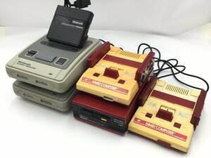 ♪▲【Nintendo ニンテンドー】スーパーファミコン/ファミリーコンピュータ 他 6点セット SHVC-001 他 まとめ売り 0416 2