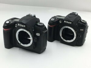 ♪▲【Nikon ニコン】デジタル一眼レフカメラボディ 部品取り D90 D70 まとめ売り 0417 8