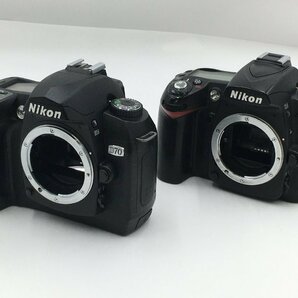 ♪▲【Nikon ニコン】デジタル一眼レフカメラボディ 部品取り D90 D70 まとめ売り 0417 8の画像1