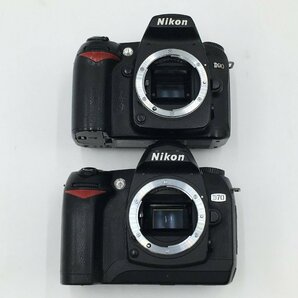 ♪▲【Nikon ニコン】デジタル一眼レフカメラボディ 部品取り D90 D70 まとめ売り 0417 8の画像2