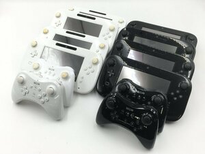 ♪▲【Nintendo ニンテンドー】WiiU Proコントローラー/ゲームパッド 12点セット WUP-005 他 まとめ売り 0418 6