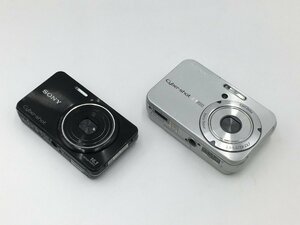 ♪▲【SONY ソニー】コンパクトデジタルカメラ 2点セット Cyber shot DSC-N1/DSC-W570 まとめ売り 0419 8