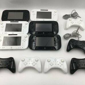 ♪▲【Nintendo ニンテンドー】WiiU Proコントローラー/ゲームパッド 12点セット WUP-005/WUP-010(JPN) まとめ売り 0422 6の画像1