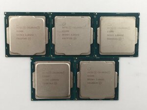 ♪▲【Intel インテル】Celeron G4900/G3900T/G3900 CPU 部品取り 5点セット SR3W4 他 まとめ売り 0423 13