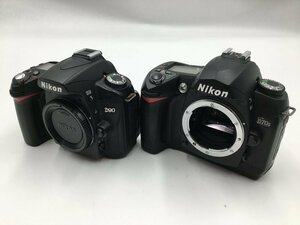 ♪▲【Nikon ニコン】デジタル一眼レフカメラボディ 2点セット D90 D70s まとめ売り 0424 8