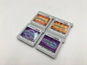 !^[Nintendo]3DS game soft Pocket Monster Ultra sun / Ultra moon / sun / moon 4 point set set sale 0429 16