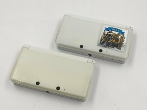 ♪▲【Nintendo ニンテンドー】NINTENDO 3DS 2点セット CTR-001(JPN) まとめ売り 0430 7