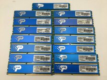 ♪▲【Patriot パトリオット】デスクトップ用 メモリ 8GB 部品取り 15点セット まとめ売り 0430 13_画像2