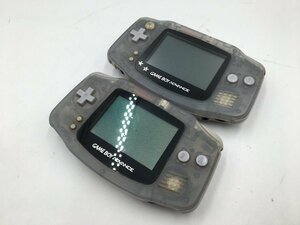 ♪▲【Nintendo ニンテンドー】ゲームボーイアドバンス 2点セット AGB-001 まとめ売り 0430 7