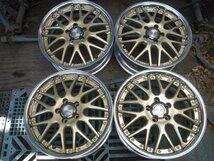 送料無料☆WORK LM1 ホイール 4本 18×7.5j OFF+48 5穴 PCD114.3 18インチ☆34159_画像1