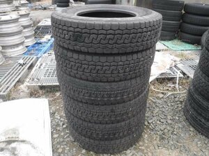 送料無料★9分山 18年 ミックス 6本 ブリヂストン 205/85R16 117/115L LT M804 17.5インチ★34278