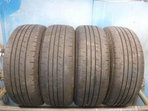 送料無料★7.5分山 20年 4本 ブリヂストン 215/60R17 Playz PX-RVⅡ 17インチ★34281