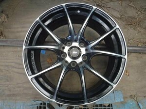 送料無料☆Weds SA-10R ホイール 1本 18×8.5J オフ +45 5穴 PCD 114.3 18インチ☆34301