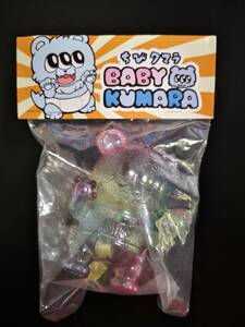 TIGER TOY アートジャンキー ソフビ ちび クマラ クリア成型 未開封 BABY KUMARA Art Junkie PEACH HELL W.A.I.