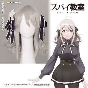 cospatio コスパティオ スパイ教室 ―灯―任務服 ブラウス＋スカート＋リリィの髪飾り コスプレ衣装 上下セット Lサイズの画像2