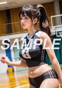 AI59 高画質 AI イラスト アート ポスター 写真 セクシー かわいい 女の子 美女 美人 ヌード 巨乳 グラビア スポーツ ブルマ 水着 下着 脇