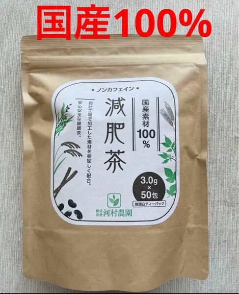 減肥茶【ダイエットティー】1袋 50包入り ティーパック お茶 黒豆 ごぼう茶 桑の葉茶 健康茶 杜仲茶 はと麦茶 クーポン利用