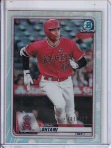 2020 Bowman Chrome*Shohei Ohtani/ large . sho flat * 499 sheets limitation Refractor Card #58