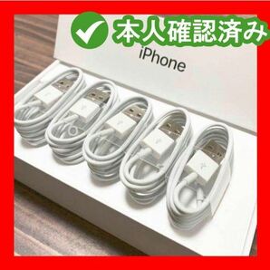 5本1m iPhone充電器ライトニングケーブル 純正品同等 データ転送ケーブル 白 データ転送ケーブル 急速 充電(9cU1