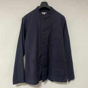 美品 Engineered Garments トロピカル ウール スタンドカラー ジャケット XS エンジニアード ガーメンツ ダーク ネイビーの画像1