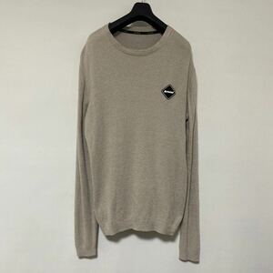 美品 FCRB 220082 F.C.Real Bristol SOFT PILE LOUNGE CREW NECK TOP S ブリストル パイル ラウンジ カットソー L/S T シャツ ソフ ネット