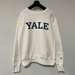 美品 アメリカ 製 Champion REVERSE WEAVE YALE スウェット シャツ XL チャンピオン リバースウィーブ USA