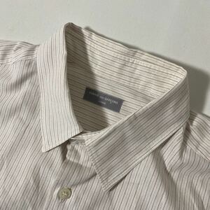 美品 AD 2002 田中 オム ストライプ ラメ シャツ COMME des GARCONS homme shirt コムデギャルソン アーカイブコレクション