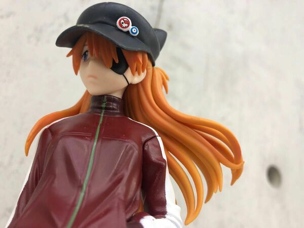 未開封 2015年 PM ASUKA アスカ ラングレー フィギュア 帽子 Ver. プラグスーツ 西村直起 眼帯 外箱付