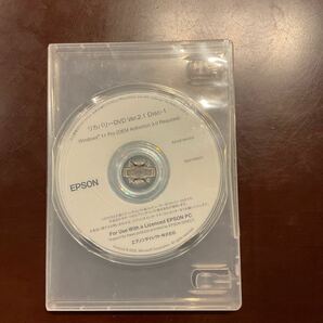 ◎(E4061)中古品 EPSON リカバリ一DVD Ver.2.1 Windows 11 Pro (OEM Activation3.0 Required) 64-bit Version 2枚セットの画像4