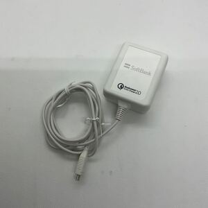 ◎美品 純正 SOFTBANK ソフトバンク 急速充電器 SB-AC12-HDQC/WH USB充電器 白 5V 1.8A 9V 1.8A 12V 1.35A Quick charge 2.0対応 Qualcomm