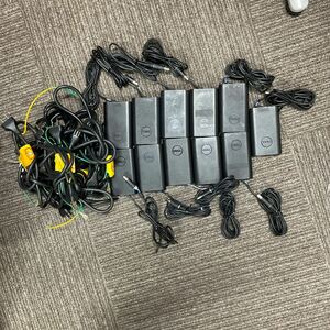 *(423-1) [11 piece set ] DELL AC adapter 65W HA65NM130 19.5V 3.34A used 